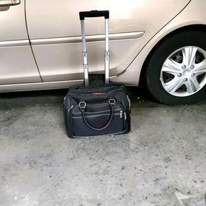 Roll along luggage